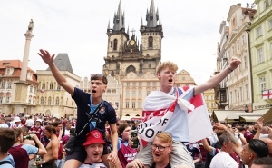 В среду в Праге завершился футбольный матч Лиги Конференций UEFA