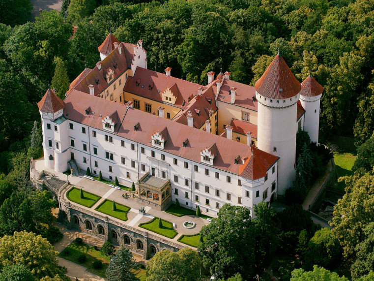 Konopiště - Замки и крепости в Средней Чехии
