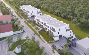 Многоквартирные дома у водохранилища возле Брно, проект U Hlubočku предложит жилье в живописном месте неподалеку от города