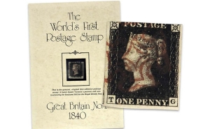Первая почтовая марка в мире продана на аукционе в Праге за 9,1 млн крон