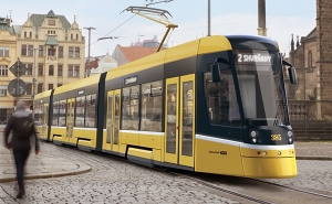 В Пльзене начались тесты полностью автономного трамвая без водителя, который в будущем заменит сегодняшний транспорт