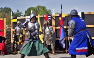 Пасхальный средневековый праздник в крепости Окорж 2017