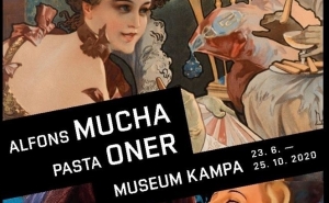Выставка Elusive fusion – Альфонс Муха и Pasta ONER
