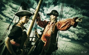 Пираты на озере Хмеларж 2017